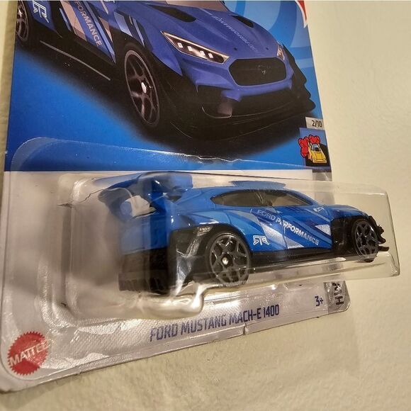 Hot Wheels Ford Mustang Mach E 1400 HW Drag Strip mainline 2023 New HotWheels - Picture 2 of 4